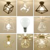 G25(G80) Globe LED Light Bulbs, E12 5W Vanity Edison Bulbs,