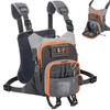 QulayQualy Lightweight Fly Fishing Chest Pack, Multi-Compartment Small Fishing Tackle