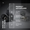 CCZ Solo HiFi In-Ear Monitors Earbuds 10mm Dual Dynamic Driver