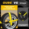 trekassy 4 Pack Car Tie Down Straps Axle Straps for