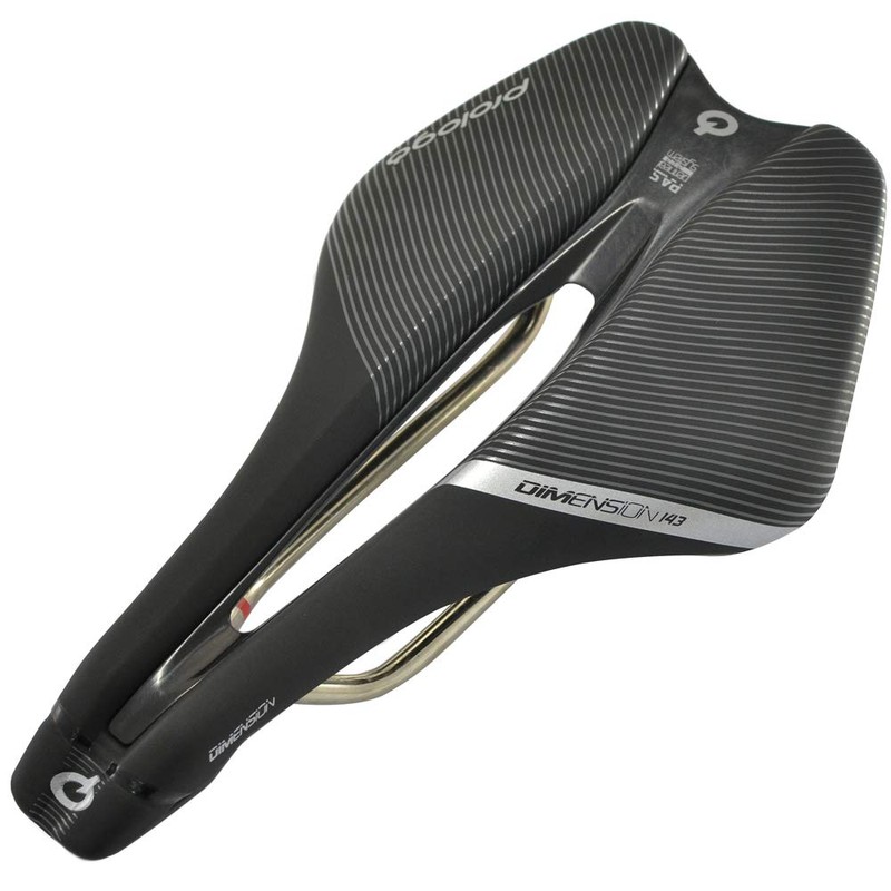 Prologo Dimension 143 Tirox Rail Bicycle Road Triathlon Saddle, PR2018