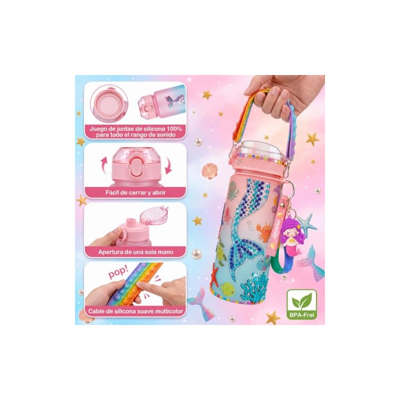 VOURTM Kit de Manualidades para Niña con Sirenas para Niñas