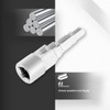 Universal step wrench sanitary radiator with internal square 1/2 inch