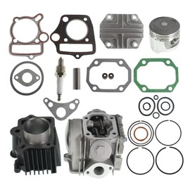 GXYWADY Cylinder Piston Gasket Top End Kit 12101-GB0-910 Replacement for Honda CRF70 XR70 ATC70 12101-087-000,12101-087-010, 12101-HB2-000,12101-098-670, 12101-098-671