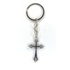 AXLorange Key Ring Cross, silver