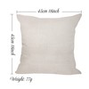 Aocaso Aocaso Mum Cushion Cover Throw Pillow - Mummy & Mom Gifts from Daughter & Son (Thank You for Being My Mum)
