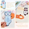 Pack of 12 Magnetic Bookmarks, Animal Bookmarks, Magnetic Reading Accessories,