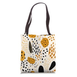 Minimalistic Nature Abstract Boho Brushstrokes Tote Bag
