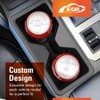 X-CAR Centre Console Rubber Cup Holder Insert for Toyota Prado