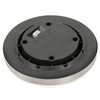 Solar Ground Spotlight with 8 LEDs White Stainless Steel Recessed