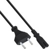 InLine 16654K Power Cable Power Plug to Euro 8 C7