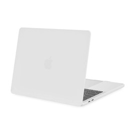 MOSISO Compatible with MacBook Pro 13 inch Case M2 2024, 2023, 2022-2016 A2338 M1 A2251 A2289 A2159 A1989 A1708 A1706 with/Without Touch Bar, Protective Plastic Hard Shell Case Cover, White