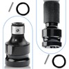 4 x Impact Wrench Bit Adapter, 1/2 to 1/4 Inch