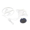 Facial Microcurrent Massager with 4 Patches Tightening Improve Circulation Low