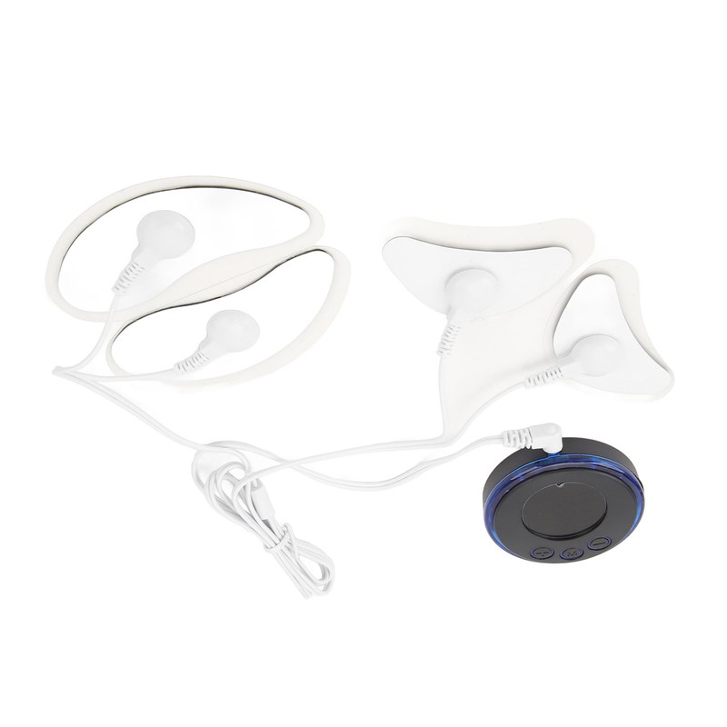 Facial Microcurrent Massager with 4 Patches Tightening Improve Circulation Low