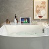 Bath Tray for Bathtub, NEWRAIN Luxury Bathtub Caddy Tray, 1