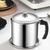 Oil Strainer Pot Filter Screen Large Capacity Multifunctional 304 Stainless