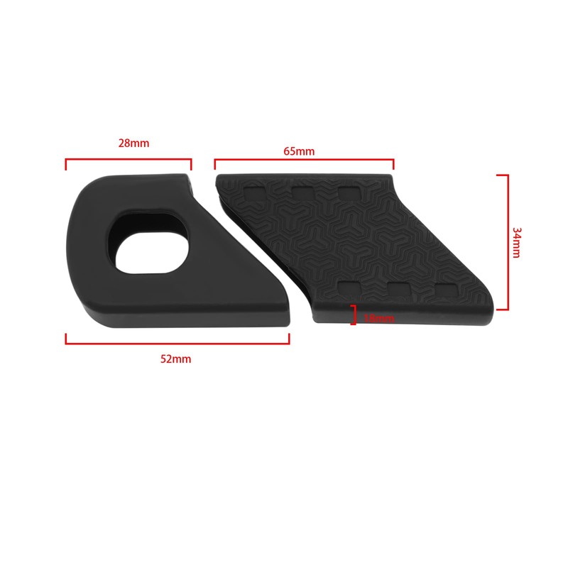 SING F LTD 2 Pair Bicycle Crank Cover MTB Protection