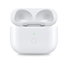 Replacement Charger Case for AirPods 3rd Generation, Wireless Charging Case with Bluetooth Pairing Sync Button, 620mAh Airpods Charging Case, No Earbuds Included (White)
