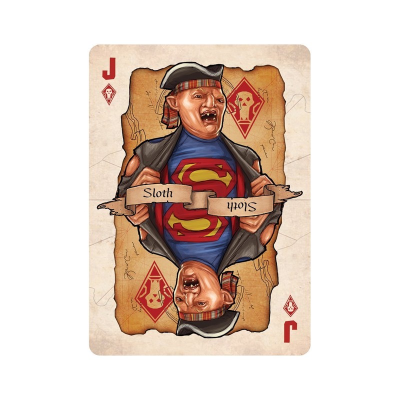 Albino Dragon The Goonies Playing Cards - Limited