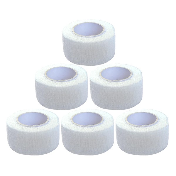 Baisunt 6 Pack 1 Inches Cohesive Bandage Self Adhesive Wrap