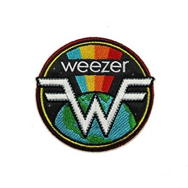 C&D Visionary Weezer Earth Rainbow Patch, Multi-Colered
