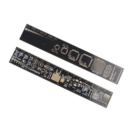 HALJIA 3PCS PCB Ruler 25cm 20cm 15cm 6.3/7.87/10.23 inch PCB Printed Circuit Board Ruler Multifunctional PCB Ruler Measuring Tool Capacitor IC DIY Kit for Arduino Electronic Engineers Makers