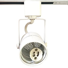 White GU10 Line Voltage Track Lighting Head (BULB NOT INCLUDED)H type track system