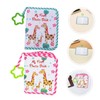 ORFOFE 2pcs Photo Album Soft Cloth Keepsake with for Newborns