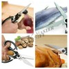 Heavy Duty Kitchen Scissors Sharp Stainless Steel Multi Purpose Meat