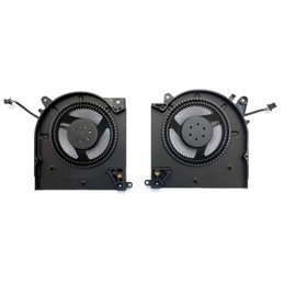 Prefer Warehouse CPU+GPU Cooling DFSK324162A2E 12V Fan Compatible with DELL Alienware M15 R3 R4 (2x CPU Cooling Fans, 4-Pin, 12V, 5000 RPM, 50 dBA) for Laptop