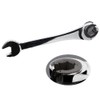 SEIWEI Ratchet Open End Flare Nut Wrench Double Open End