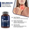 Selenium 200mcg - 1 Year Supply - 365 Selenium Tablets