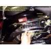 JMEI Sissy Bar Backrest With Luggage Rack Stud Pad Honda