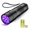 Black Light UV Flashlight,Vansky Blacklight 12 LED Urine Detector For
