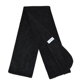 MAYOUTH Microfibre Sports Towels Fast Drying & Absorbent Gym Towel Workout Sweat Towels for Gym Fitness,Yoga, Camping 3-Pack 40cm X80cm (black 3-pack, 40cm X 80cm)