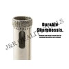 VCT 5PCS 5/32" - 1/2" Diamond Coated Hole Saw Drill