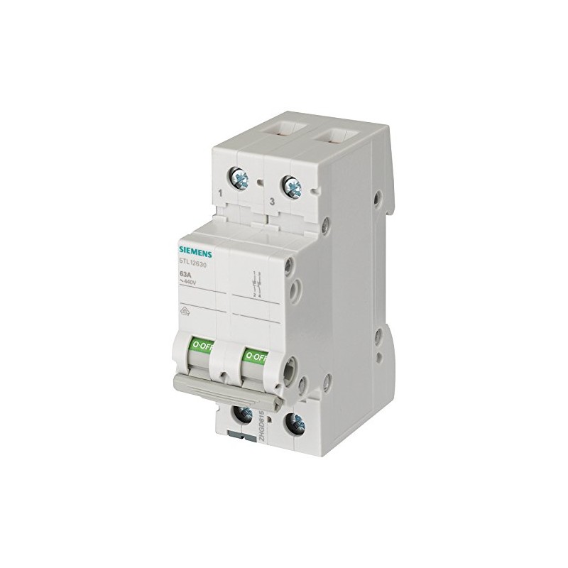 Siemens SENTRON – Switch 70 mm 400 V 2 Modules