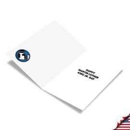 The Best Card Company - Martin Luther King Jr. Day Paper Card with 5 x 7 Inch Envelope (1 Card) MLK Jr. Day C10261MKG