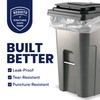 Plasticplace 65 Gallon Trash Bags │ 2.7 Mil │ Clear