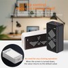 Qumox F8 Hourglass Gravity Timer – Digital Flip Countdown &