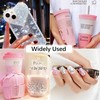 Flatback Rhinestones 10000PCS, 20 Colors 3mm Resin Gems for Nail