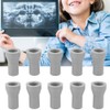 Tubo Eyector de Saliva, 10 Piezas Adaptadores de Tubo de