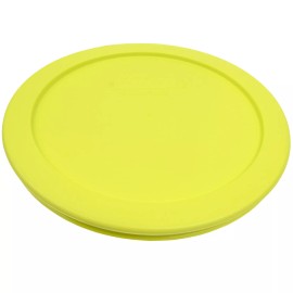 Pyrex 7201-PC Yolk Yellow Plastic Storage Replacement Lid Cover (4-Pack)