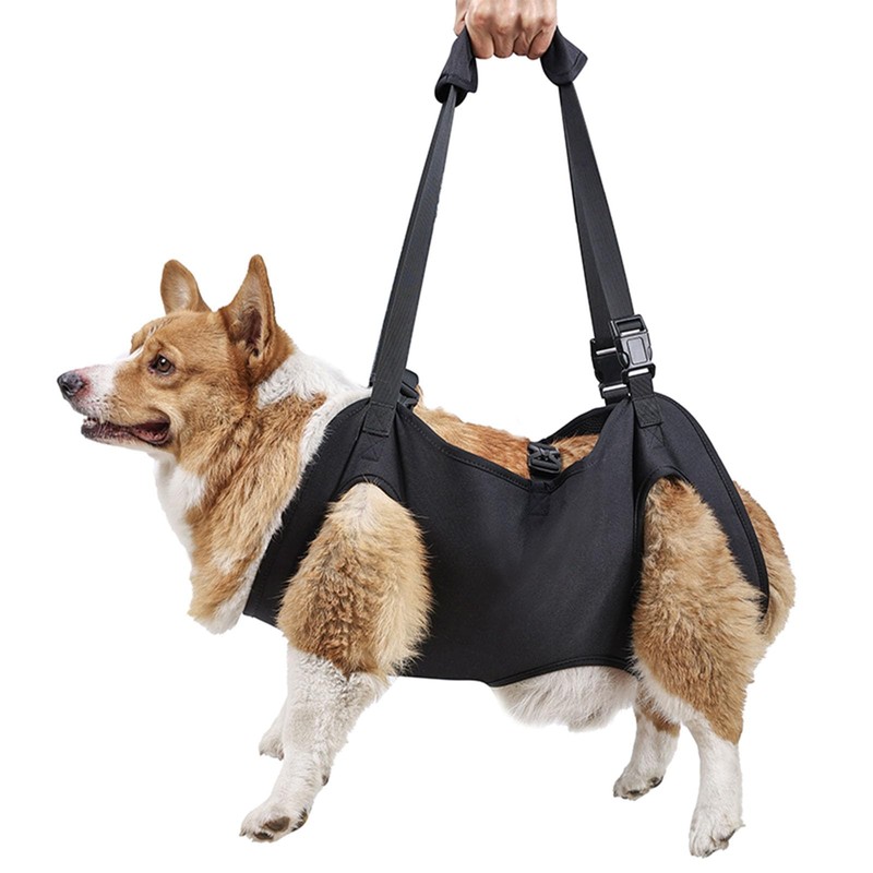 Dog Lifting Harness,Full Coverage One-Shoulder Handheld Dog Support Mobile Carrier