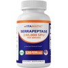 Vitamatic Serrapeptase 240,000 SPU Servings, 120 Delayed Released Capsules -