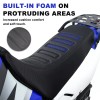 xitomer Motorcycle Leather Lower Seat Cover Comfort Cushion Fit For
