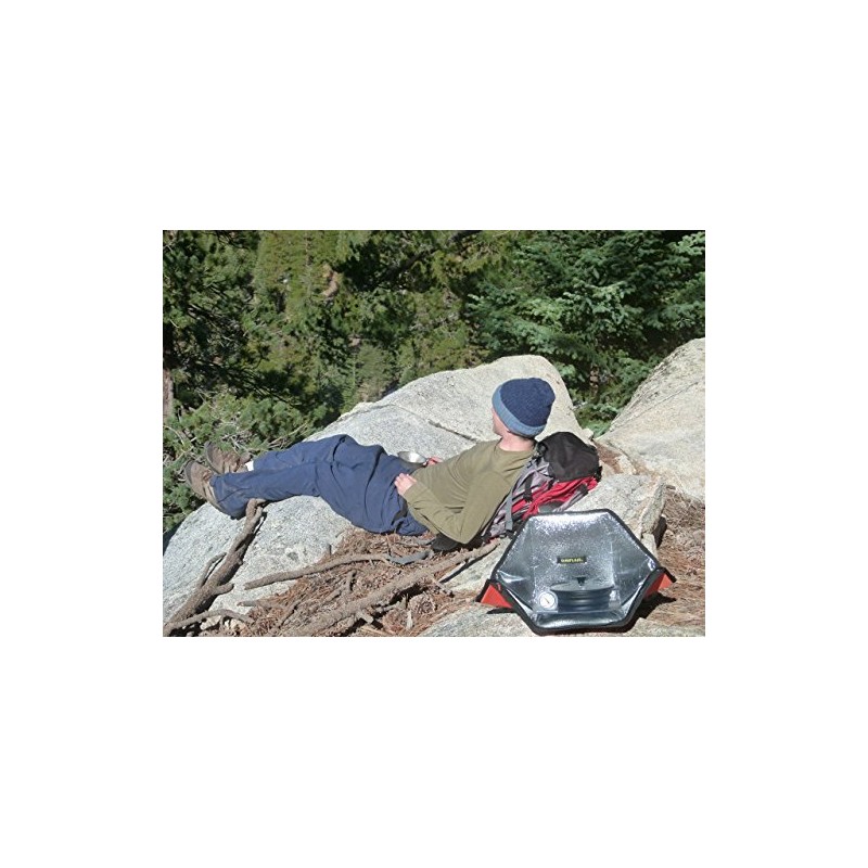 Sunflair Mini Portable Solar Oven (Orange)