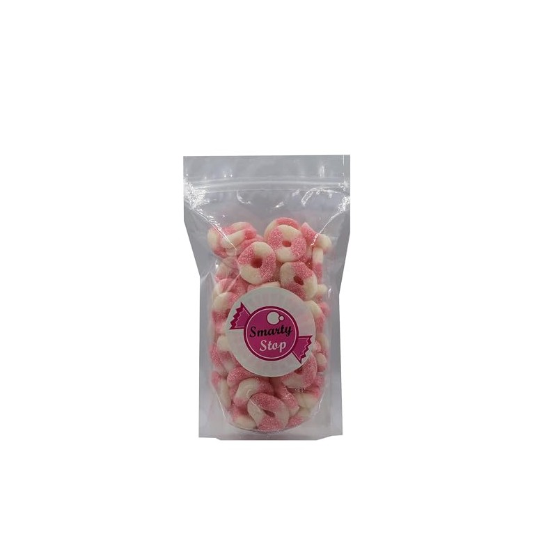 Smarty Stop Mini Sour Gummy Rings Candy GummiRoos (2 Pound