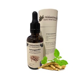 Organic Ashwagandha Tincture/Extract -alcohol free- (50 ml)